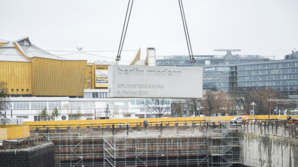 Größter Kulturbau des Bundes: Grundstein für Museum der Moderne in Berlin gelegt