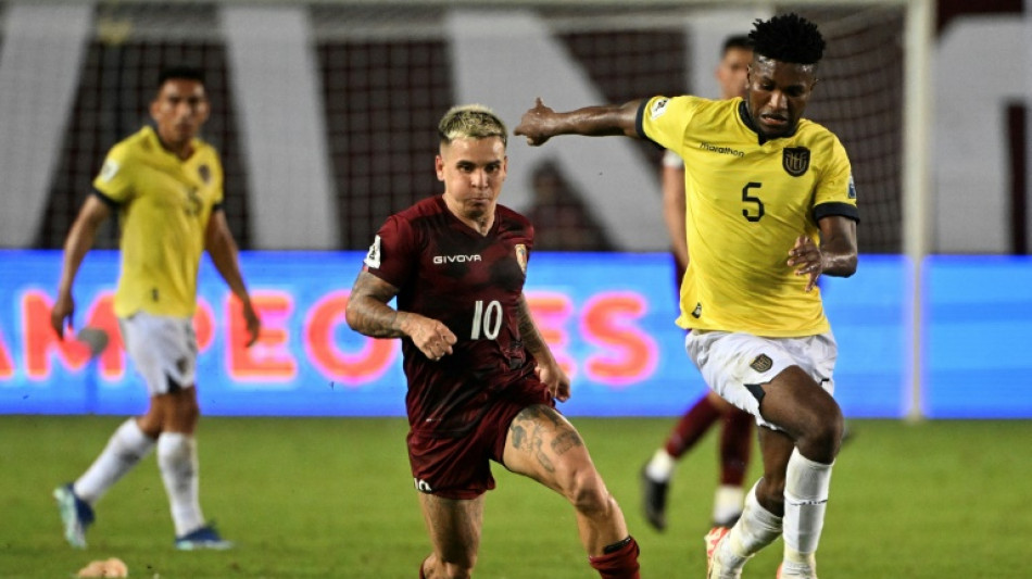 Venezuela e Equador empatam sem gols nas Eliminatórias