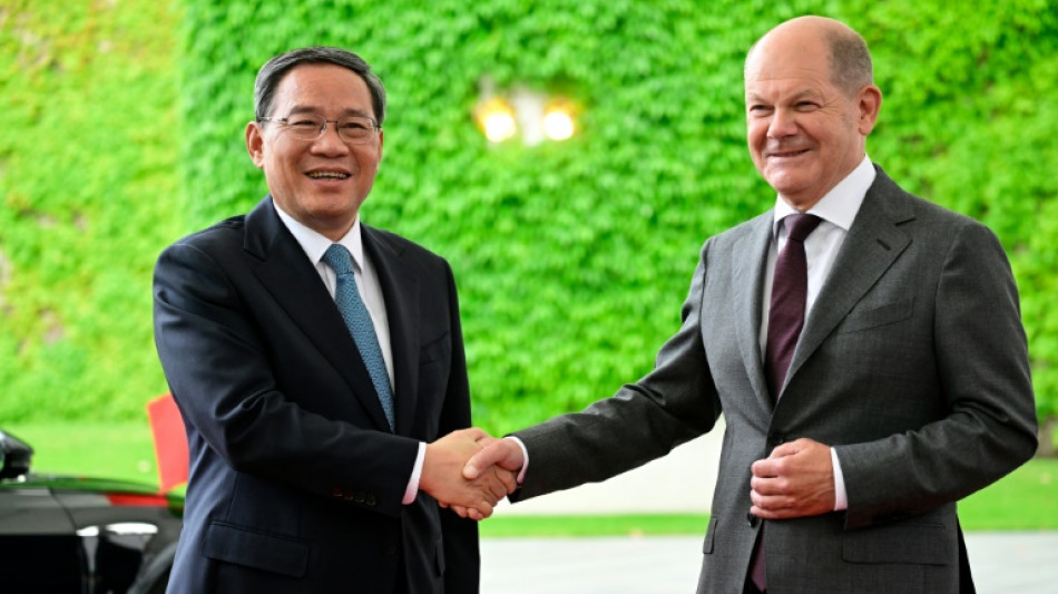 'Tough balancing act': Chinese, German leaders hold talks