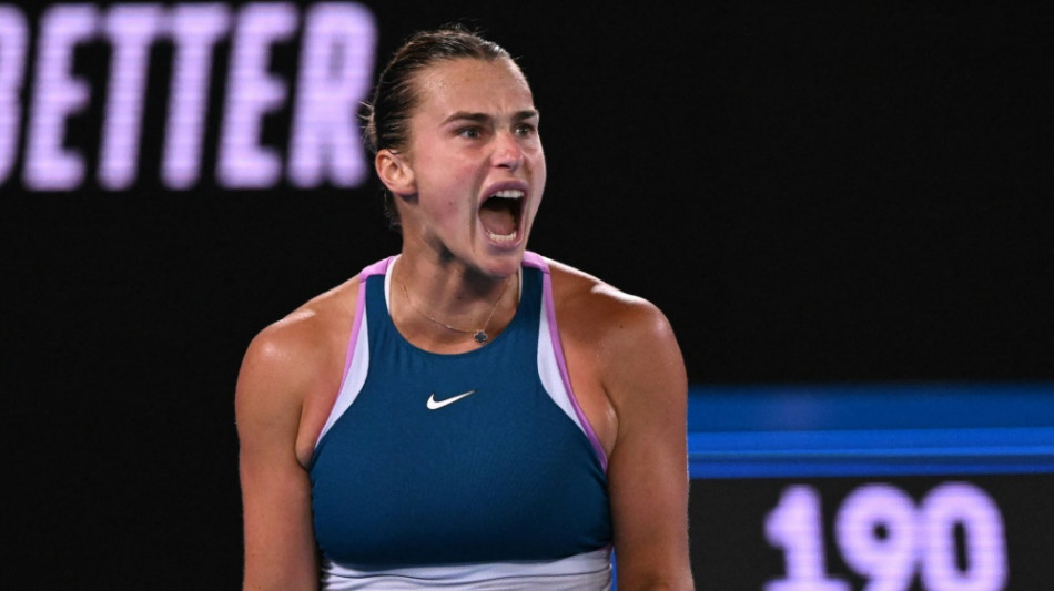 Sabalenka erstmals Grand-Slam-Siegerin