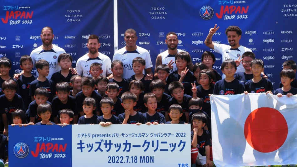 Foot: la "PSG mania" bat son plein au Japon