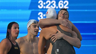 Natation: le relais français champion d'Europe du 4x100 m mixte