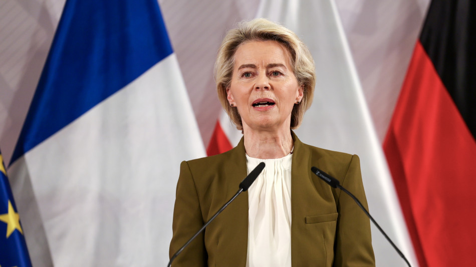 Von der Leyen,bene roadmap su Gaza 'approccio realistico'