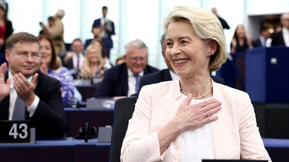 Von der Leyen erneut zur Kommissionspräsidentin gewählt