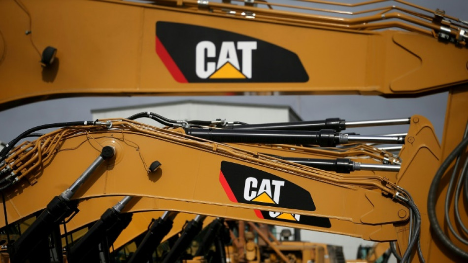 Caterpillar shares fall despite strong results