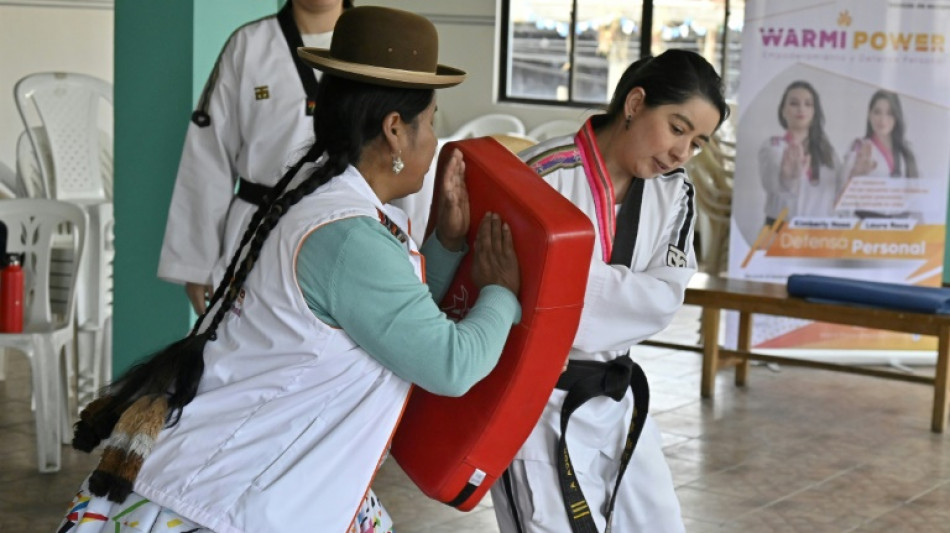 Lidia Mayta, la líder aymara que combate con taekwondo la violencia machista en Bolivia