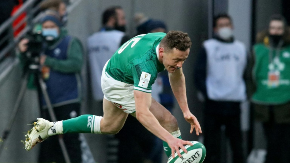 Lowry double on debut as Irish crush depleted Italy in Six Nations