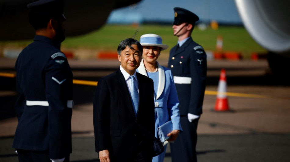 Procesión y banquete para la pareja imperial japonesa en Londres