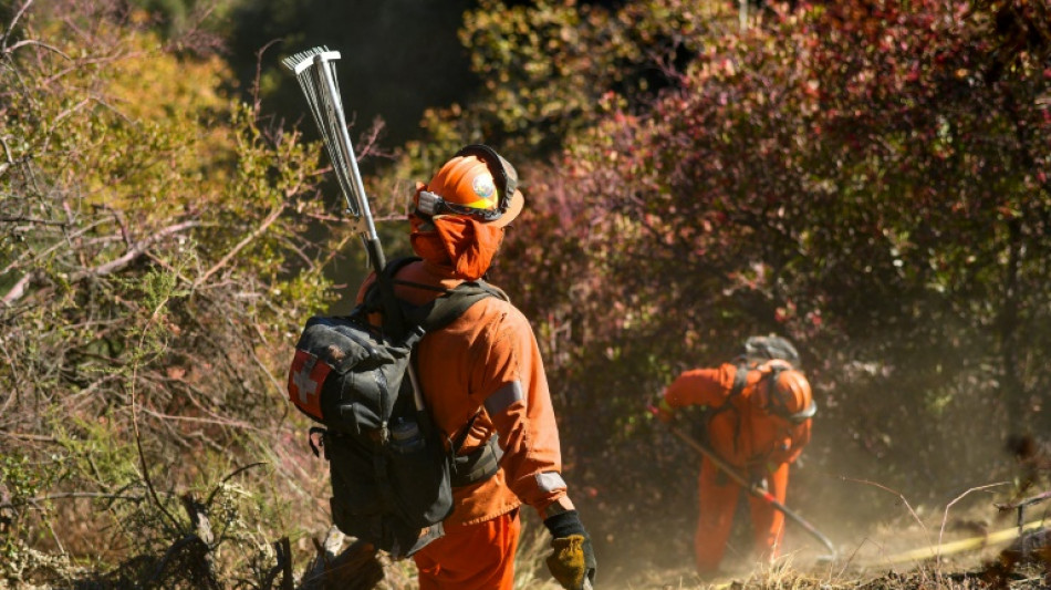 Presos buscam redenção na luta contra os incêndios florestais de Los Angeles