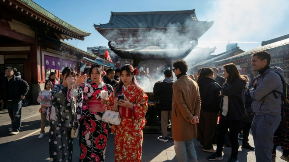 Récord de turistas extranjeros en Japón en 2024