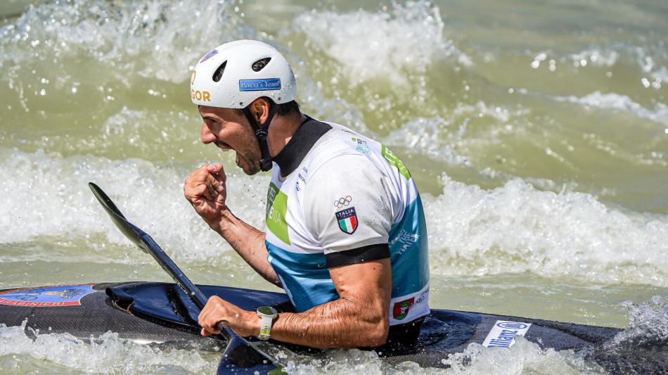 Canoa: De Gennaro primo in Coppa del Mondo a Praga