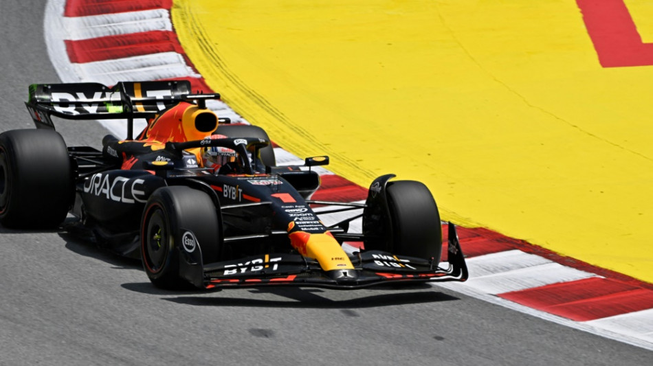 Verstappen im Barcelona-Training vorn