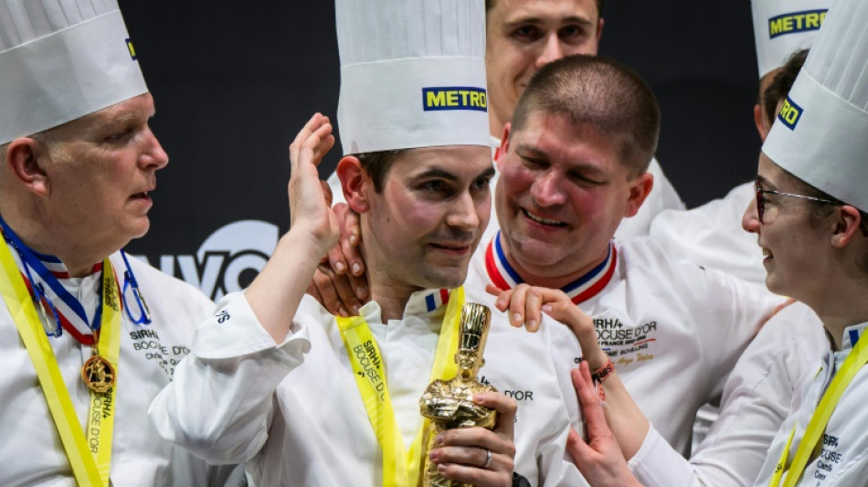 La France, menée par Paul Marcon, décroche le Bocuse d'Or, Graal de la gastronomie