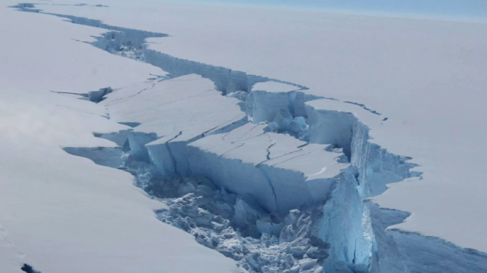 Les pérégrinations d'un iceberg géant détaché de l'Antarctique