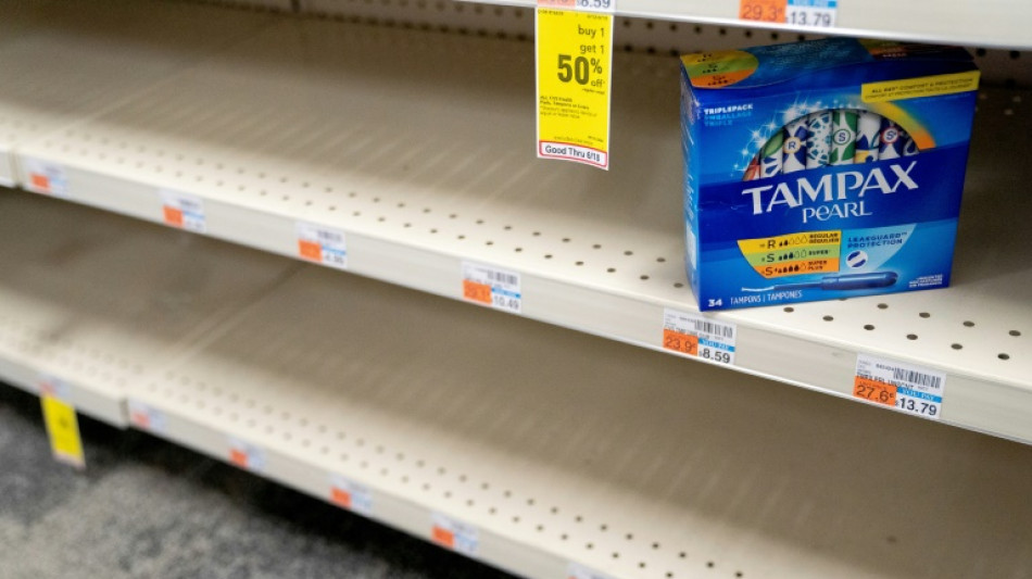 Tampon shortage latest sign of supply chain issues in US stores