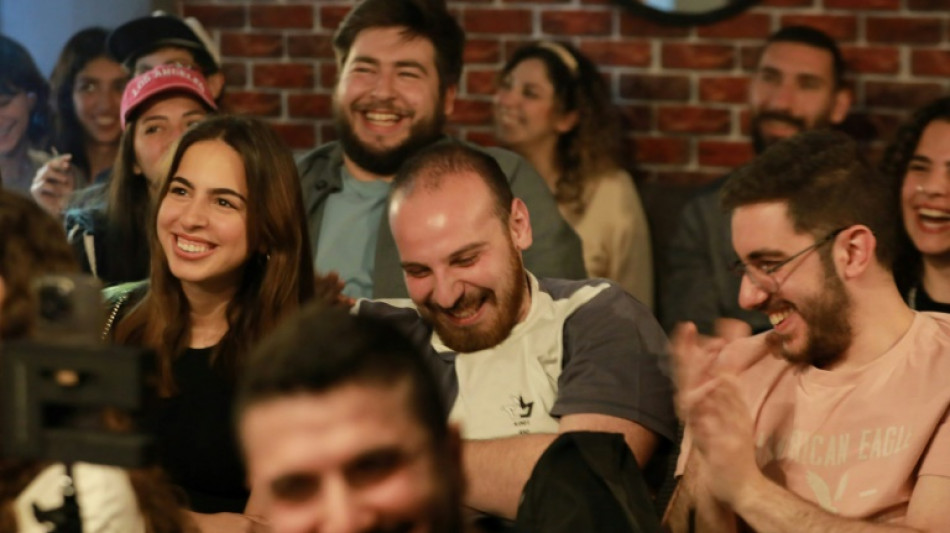 Syrian stand-up comedy has war-weary crowds in stitches