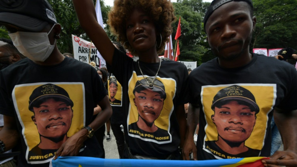 Manifestantes piden justicia por congoleño asesinado en Rio de Janeiro