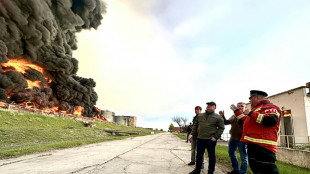 Huge fire at Crimea fuel depot after drone strike: authorities 