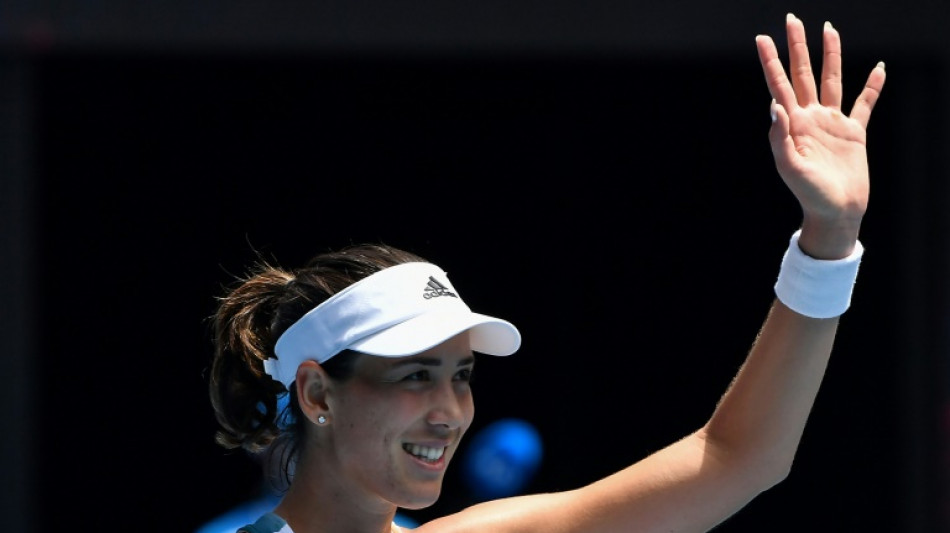 Muguruza dominante en su estreno, Medvedev y Tsitsipas arrancan fuertes en Australia