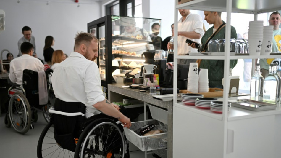 The Belarusian wheelchair barista 'making the world better'