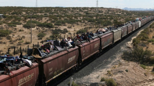 1,000 migrants dream of US on train ride through Mexico