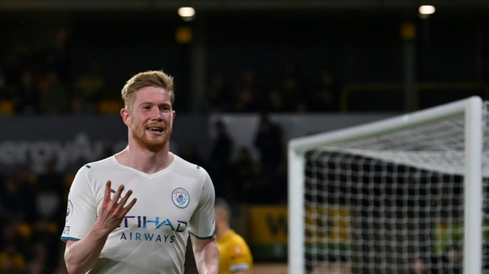 Man City's De Bruyne voted Premier League Player of the season