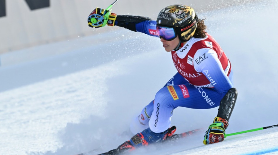 World champion Brignone storms to Sestiere giant slalom