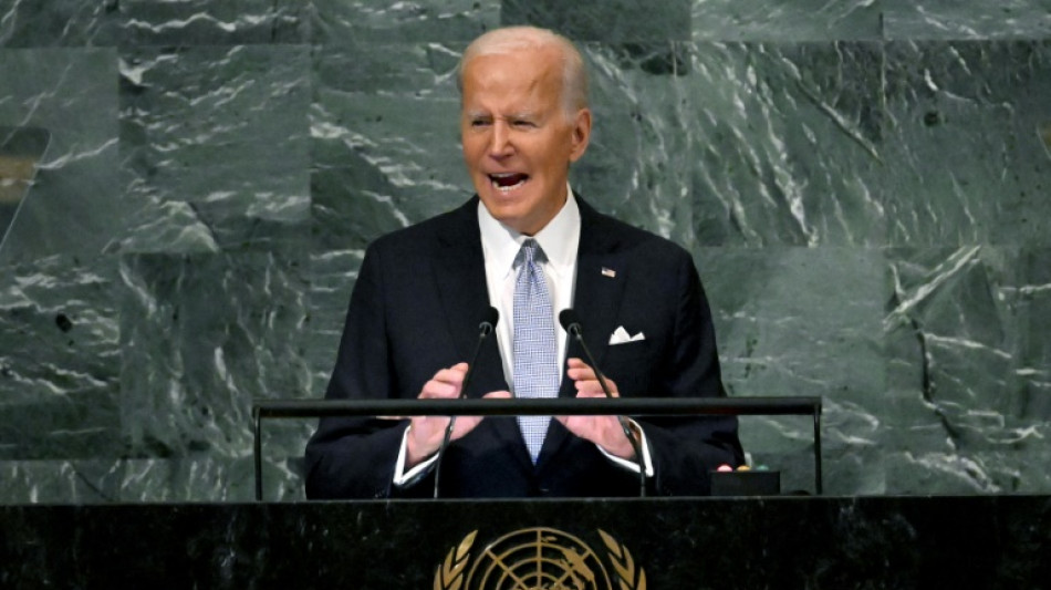 A l'ONU, Joe Biden cloue la Russie au pilori