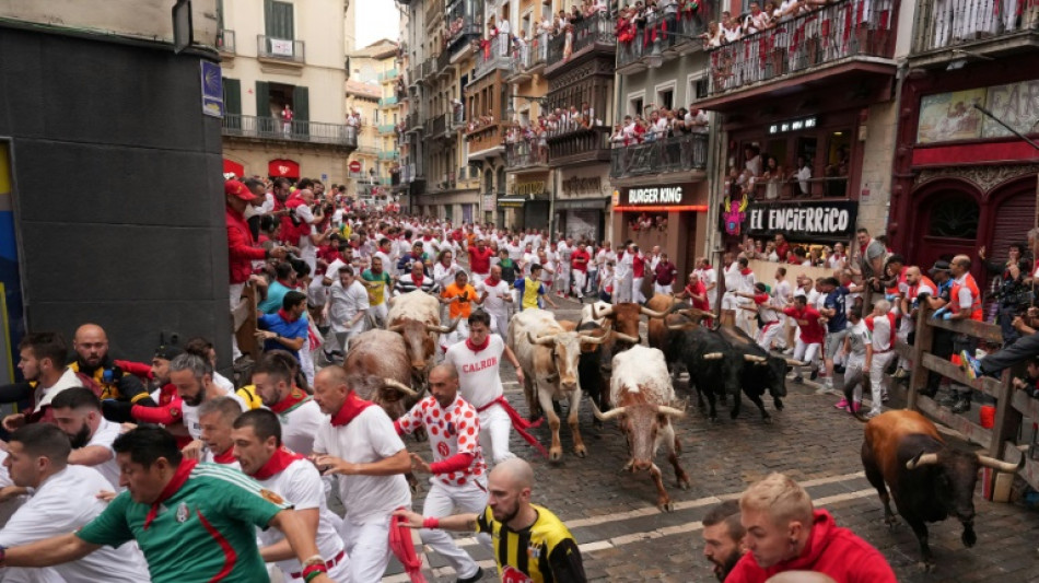 Seis heridos en el primer encierro de las fiestas de San Fermín