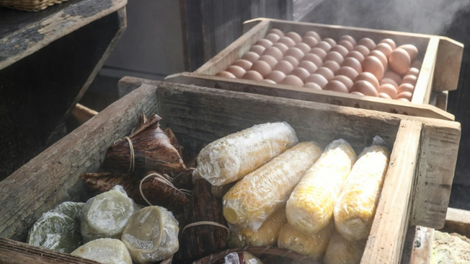 Steam cuisine: cooking in Japan's hot springs