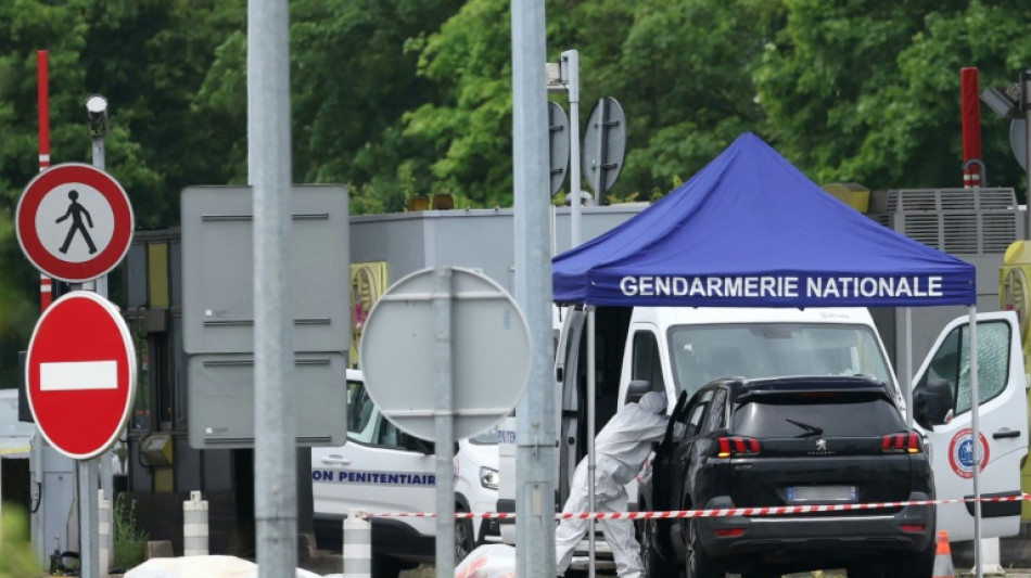 French police hunt killers behind prison van ambush