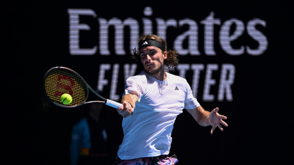 Tsitsipas im Achtelfinale von Melbourne