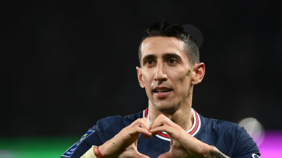 L1: le Paris SG confirme le départ d'Angel Di Maria au terme de la saison