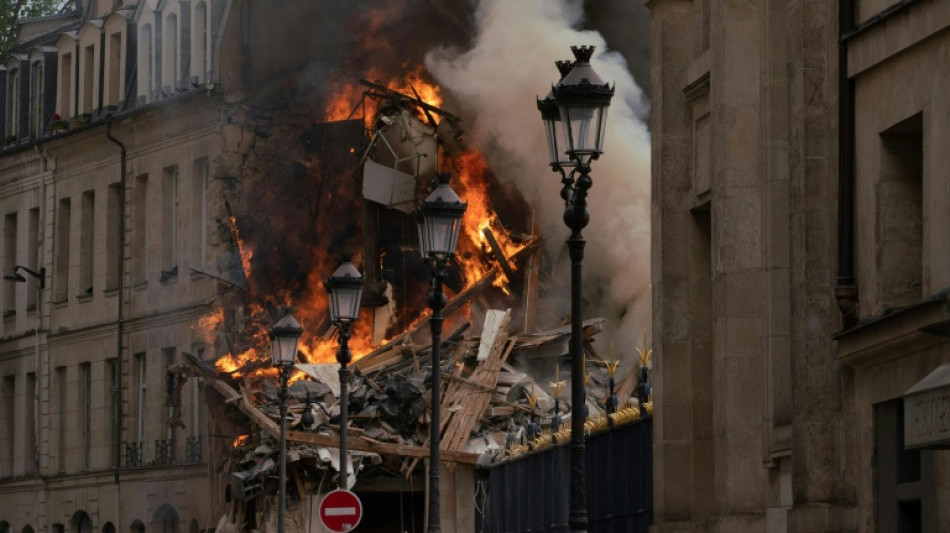 Four in critical condition after Paris building blast