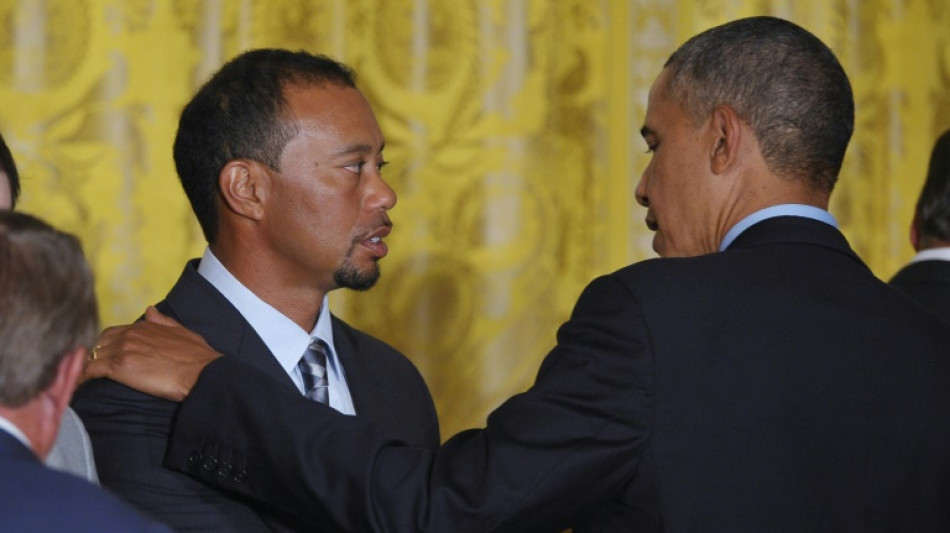 Les Obama en discussion pour co-produire un film sur Tiger Woods