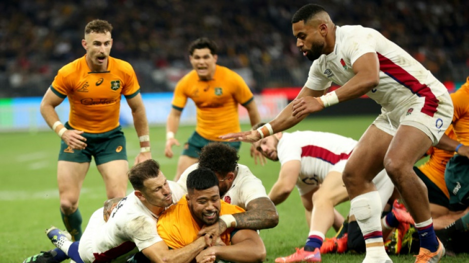 Rugby: avertissement pour l'Angleterre, battue par l'Australie à Perth