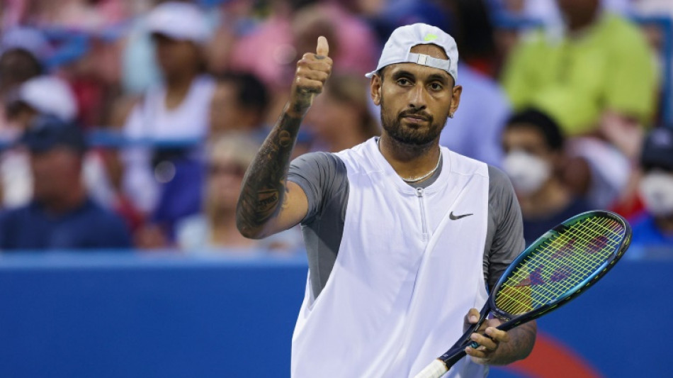 Tennis: Kyrgios affrontera Nishioka en finale à Washington