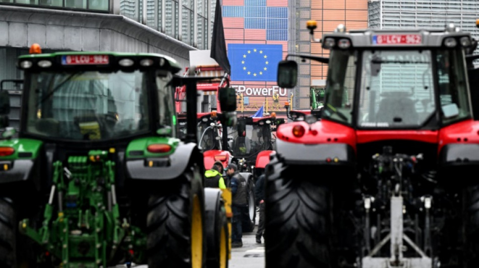 Tractors throng Brussels as ministers meet on farm rules