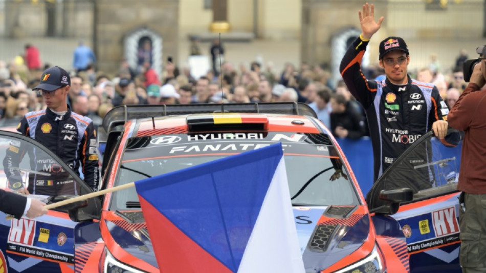 Neuville lidera el Rally de Europa Central, Rovanperä por delante de Evans