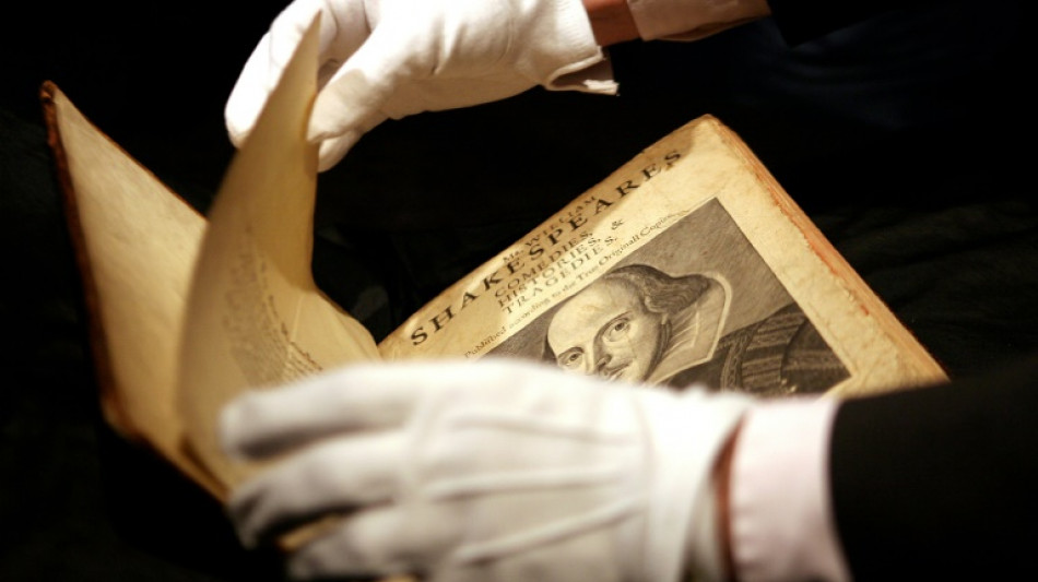 Shakespeare First Folio goes on display in London