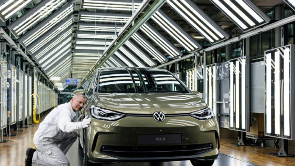 Volkswagen shares jump on 2023 optimism