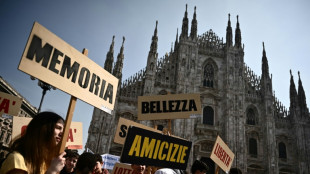 Focus on victims as 50,000 march against mafia in Milan