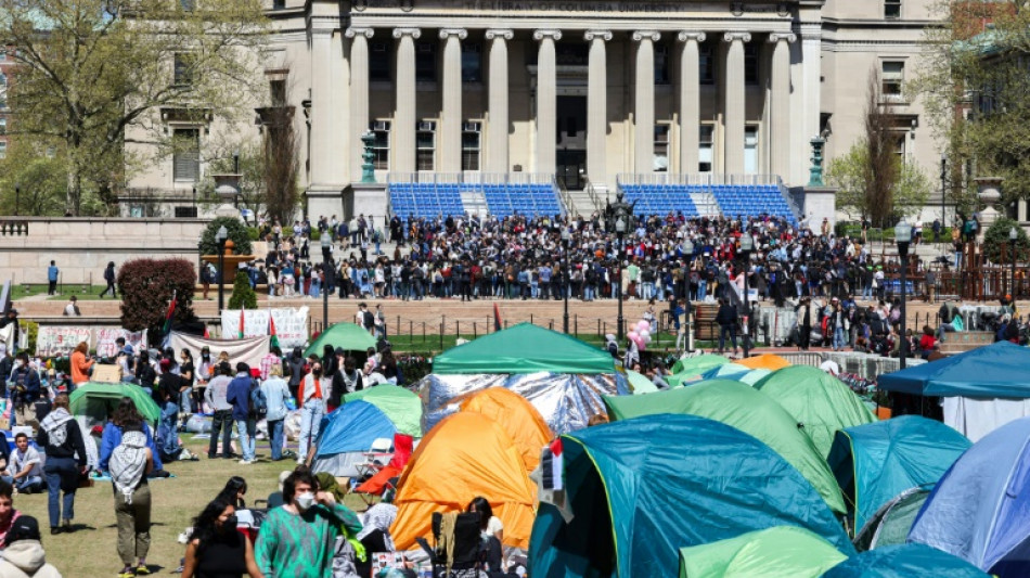 Manifestações pró-palestinos aumentam a tensão em universidades americanas