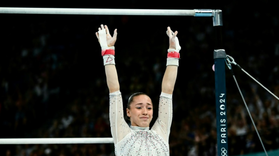 Barres asymétriques: l'Algérienne Nemour en or, premier titre africain en gymnastique