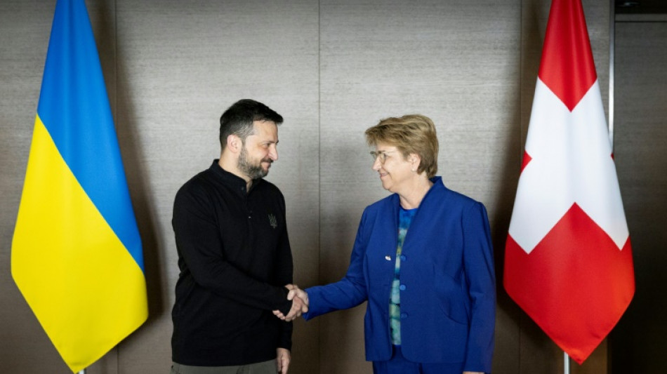 Selenskyj hofft bei Konferenz in der Schweiz auf "gerechten Frieden"