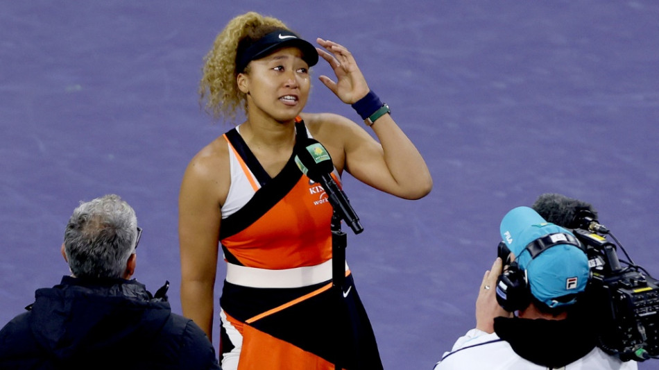 Tränen nach Beleidigung: Osaka scheidet in Indian Wells aus