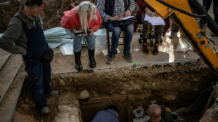 Ancient marble statue found during Greek road works