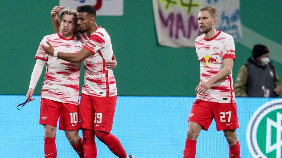 Forsberg fires RB Leipzig into German Cup final