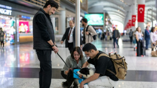 Perros adiestrados para desestresar a los viajeros en el Aeropuerto de Estambul