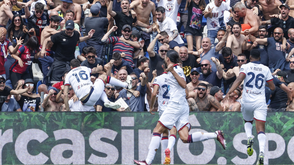 Serie A: Sassuolo-Cagliari 0-2